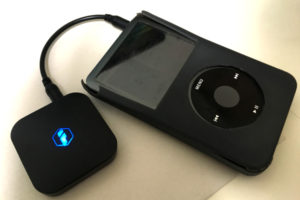 ipodclassicとInateckワイヤレスオーディオトランスミッター